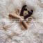 Match size Deer ,Reindeer Hat- Christmas hat - Luxurious Mohair Baby Bonnet,Photo Prop ,