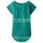 A pocket bat short sleeved chiffon shirt blouse color perspective SD100
