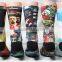 OEM 360 women heat Sublimation printing socks printing crew sock