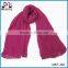 Good quality cheap fashion crinkle plain scarf