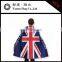 2017 good quality country Festival Custom body Cape for gift
