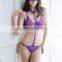Convertible Eyelash Lace Bra G string Sexy Lingerie