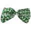 St. patrick's day shamrock JUMBO large bow ties