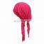 Plain Scarf Muslim Cap Stretch Cloth Covered Hat Chemotherapy Hat