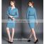 Wholesale dress, ladies high quality turqouise dress above knee