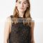 Ladies Lastest Design See-through Metallic Sexy Party Kintted Dress