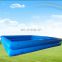 large square inflatable swimming pool