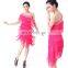 BestDance sexy ballroom dance dress tassel party club dance dress 5 colors OEM