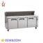 Stainless steel Single Doors Work table chiller for commercial use