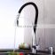 Top quality chrom electroplating pull down kitchen mixer sink faucet