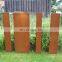 High Quality hot rolled Corten Steel Fence