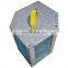 fresh air energy saving double folded edge aluminium foil heat exchanger equipment