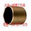 FZB012 copper based PTFE composite bushing, steel sintered tin bronze powder, rolling self-lubricating material.