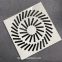 Central Air Conditioning Ventilation Air Vent Iron Sheet HVAC Square Swirl Diffuser