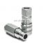 High pressure flat face carbon steel 1/2 inch ISO 16028 hydraulic quick connect couplers for skid steer loader stucchi