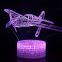 Creative Gift 3D Optical Visual Illusion Acrylic Night Light USB Table Lamp