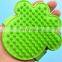 Pet Cartoon Mini Rubber Comb Fur Remover Brush Cleaning Massage for Dogs Cats
