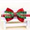 New pet Christmas bow tie jewelry cat dog collar