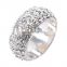 Cheap bulk napkin ring holders sliver and gold diamond napkin rings for weddings