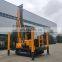 crawler base water well drilling rig machine driven by diesel engine with 300m drilling depth pneumatic DTH