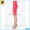 Custom 2016 Red Sexy Fashion Casual Lace Pencil Skirt