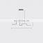 Nordic restaurant chandelier simple post-modern household small living room lamp creative long dining table dining room lamp