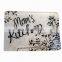 Unbreakable tempered glass cutting board chopping board for kitchen