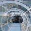 Shenzhen Manufacturer curved tempered glass roof wholesale price