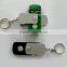 Wholesale mini night used led screwdriver with bits keychains