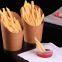 Kraft French Fries Cup Disposable Environment Kraft French Fries Scoop Cup food grade cup