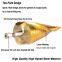 Step Drill Bit Set, HSS Cone Drill Bit with 1/4