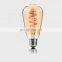 Decorative Light LED Tube Filament Lights E27 Soft Filament Bulbs Edison Bulb
