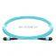 5meters 12 cores OM3 MPO/MTP Fiber Optic Patch cord cable de conexion de fibra Fiber Jumper mtp mpo patch cord