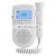 baby Heart Rate Monitor For Pregnant Women LCD display Portable Fetal Doppler