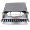 Empty FTTH Equipment Splitter Cassette Fiber Optic Patch Panel Mini ODF Type PLC Splitter Rack Mount