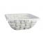 New Factory Hand made kitchen items for the home dish drainage folding drain washing ceramic basket with drainer