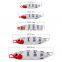 15g 20g 30g 40g 60g  Wholesale DUO Type Box Packaging Assist hook+Treble Hook Fishing Lure Casting Luminous Metal Jigs