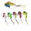 Fast delivery  Metal Jig with spoon  6G 10G 14G 20G Sea Fishing  vib Lure Spinner Lure