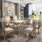 Prefab House Dining room furniture Marble dining table and Chairs