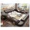 2021 Electric massage top grain leather sofa beds bedroom furniture beds