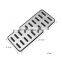 1pcs Stainless Steel Car Footrest Pedal Pads for Kia Sportage SL R Sportage3 2011 2012 2013 2014 2015 Car Accessories