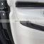 4Pcs For Mercedes benz W222 S Class S320 Car-styling ABS Dark Wood Grain Interior Door Decoration Strips Trim