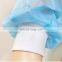 Disposable non-woven isolation gown thread knitted elastic cuff reverse wear dust and waterproof  PP PP+PE SMS protective cl