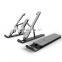 2021 Portable Plastic Foldable Laptop Stand Adjustable Height Folding Laptop Holder Stand