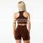 Wholesale Fashion Sexy Bra Scrunch Butt Lift Shorts Leggings Seamless 2/3 Piece Gym Yoga Suit Set For Women Workout Fitness Wear