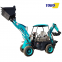 Multifunction TH10-50 Mini 3TON backhoe loader Hydraulic 4x4 mini backhoe loader