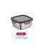 Stainless steel food box, fresh-keeping lunch box, fruit bento box