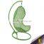 High Quality Top Furniture pe Rattan Aluminium Frame Swing Chair for Sale