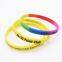 Hot Sale Factory Price Supply Stylish Minimalist Design 5mm Wide Thin Student Couple Sports Custom Silicone Wristband