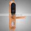 2015 New touch screen biometric hotel smart keyless excel fingerprint lock